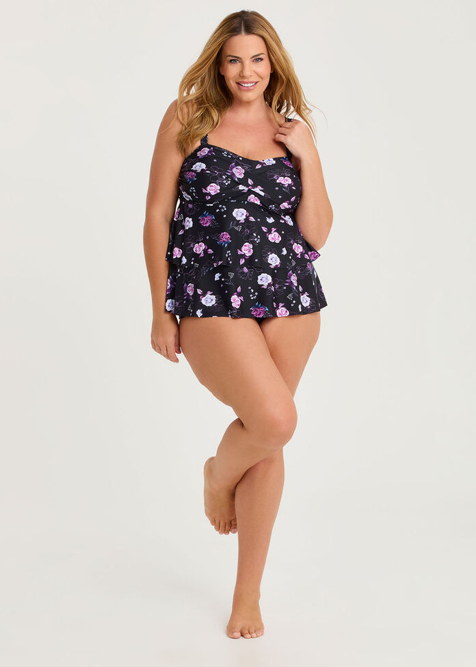 Mystical Bloom Tankini, , hi-res