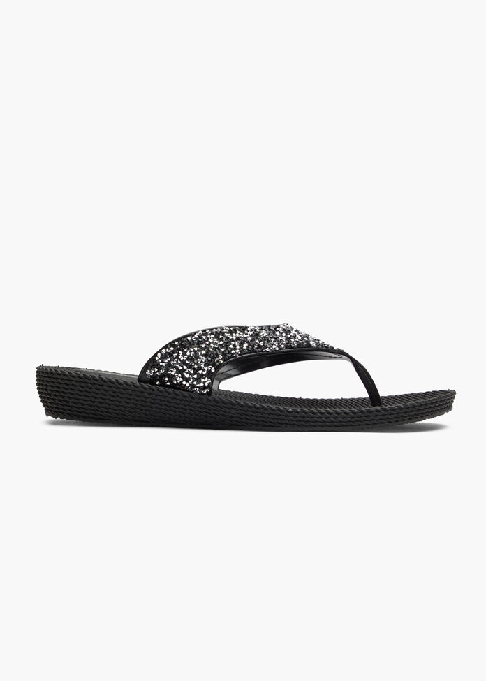 Sparkle Jelly Flip Flop, , hi-res