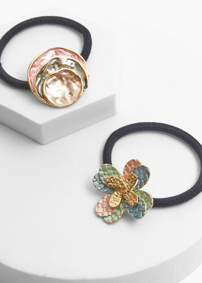Enamel Hair Cuffs, , hi-res