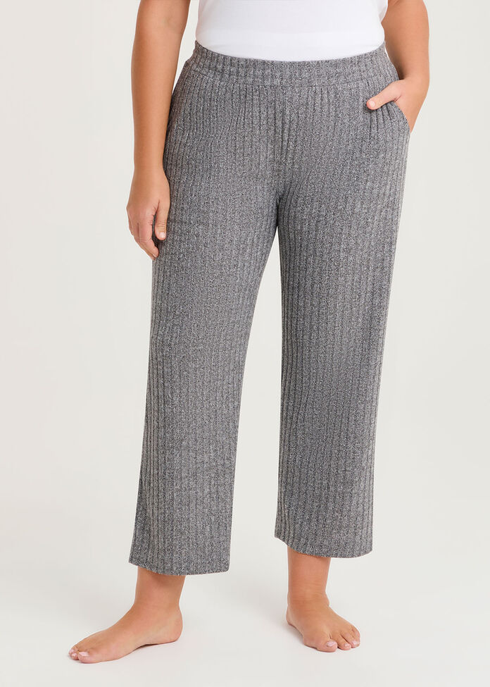 Cosy Rib Marle Lounge Pant, , hi-res