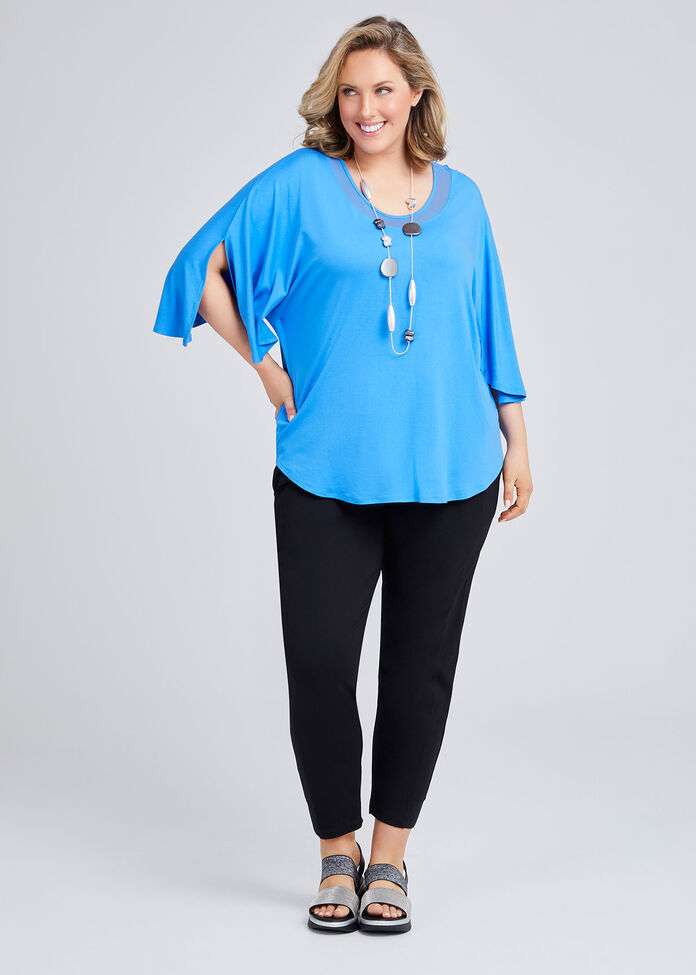 Bamboo Mesh Out & About Top, , hi-res