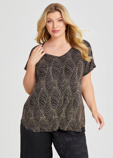 Plus Size Jessabell Sparkle Top