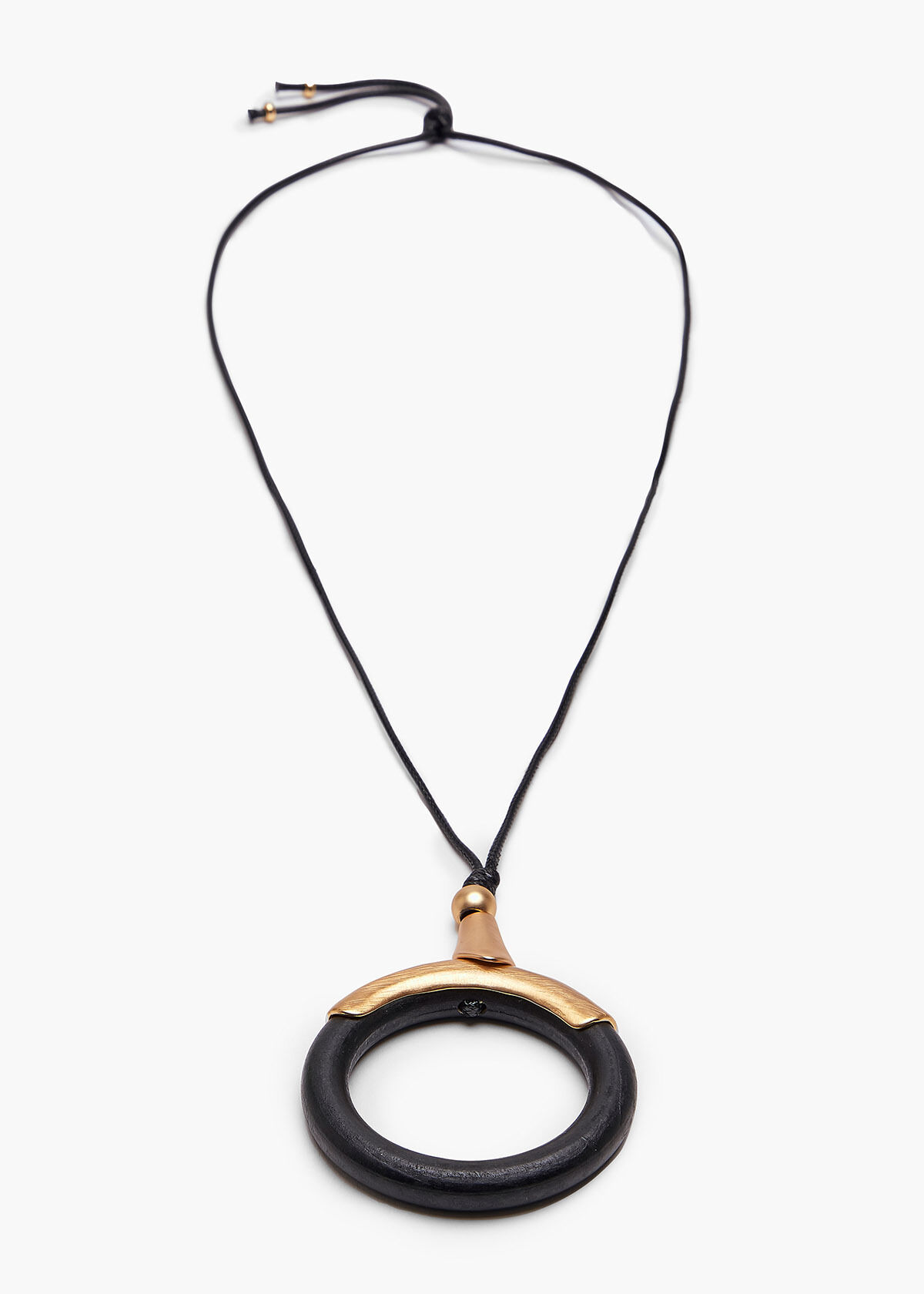 Shop Black Gold Hoop Necklace Accessories Taking Shape AU