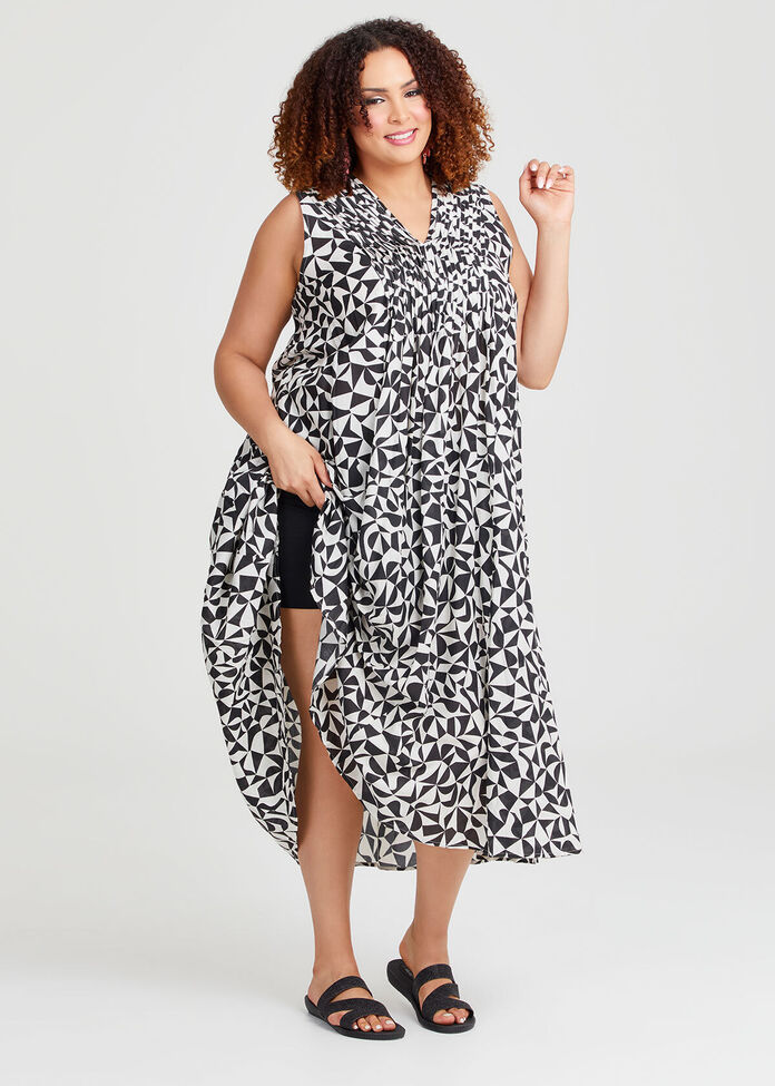 Plus Size Muscle  Sleeveless Dress