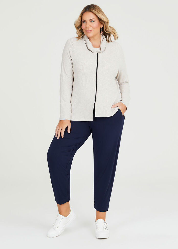 Shop Plus Size Natural Cozy Overtop in White | Sizes 12-30 | Taking ...