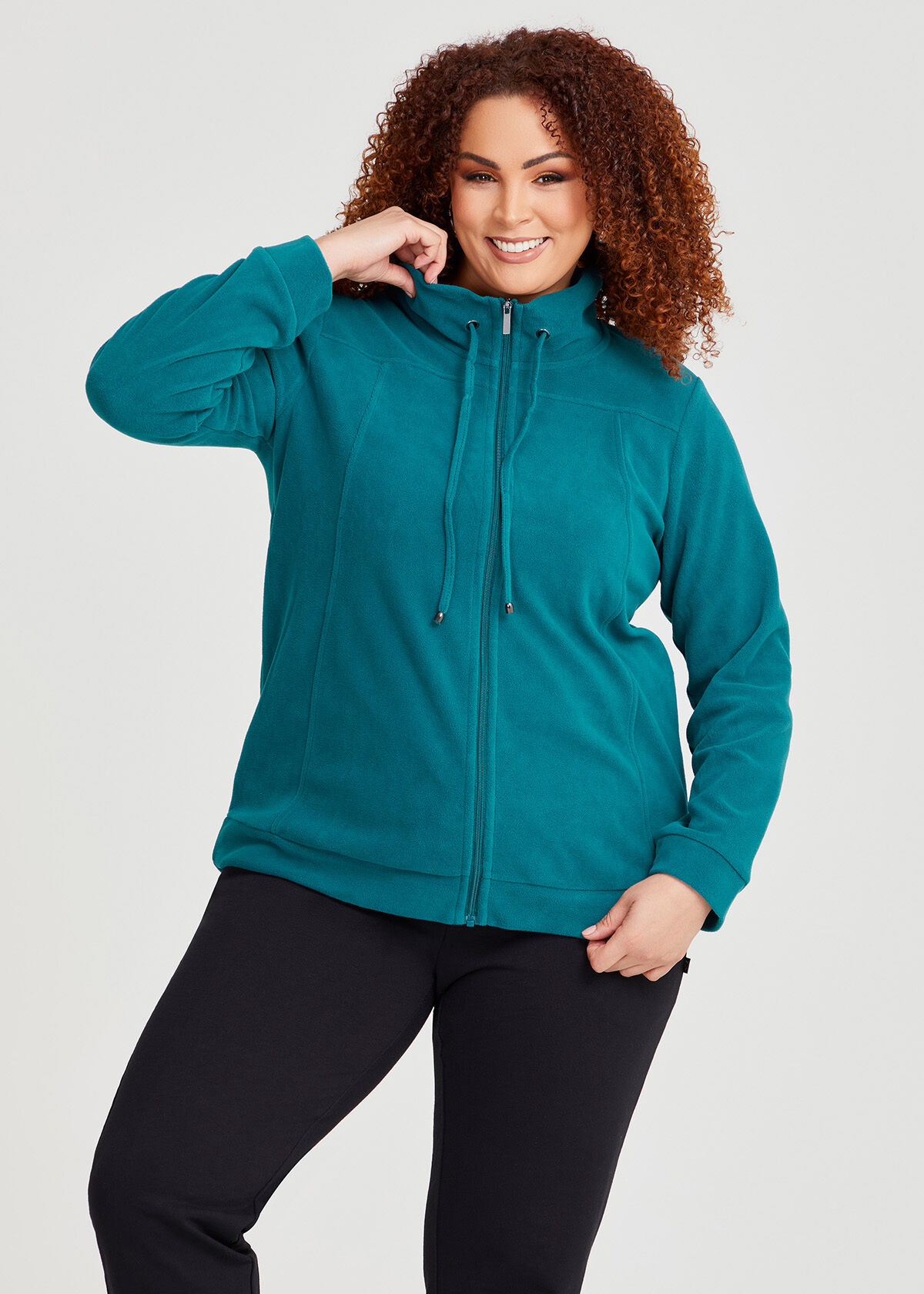 Plus size teal jacket store