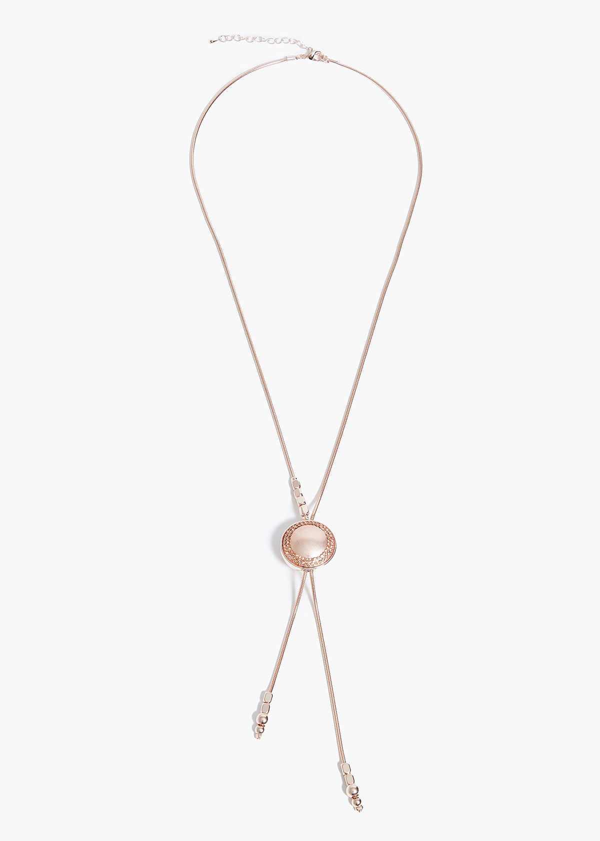 Rose Gold Tassel Necklace | Accessories 