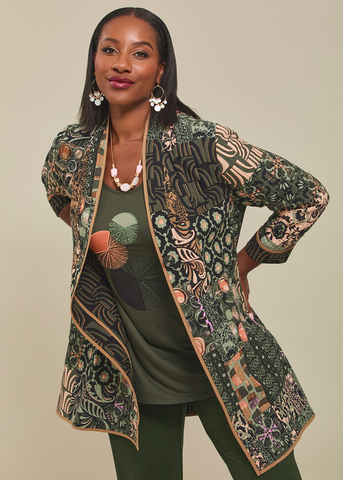 Circle Applique Natural Top, , hi-res
