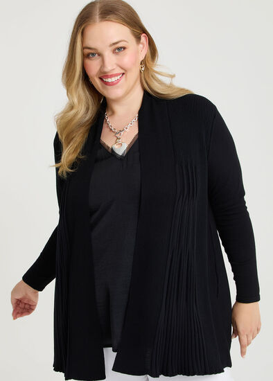 Plus Size Madonna Natural Cardigan