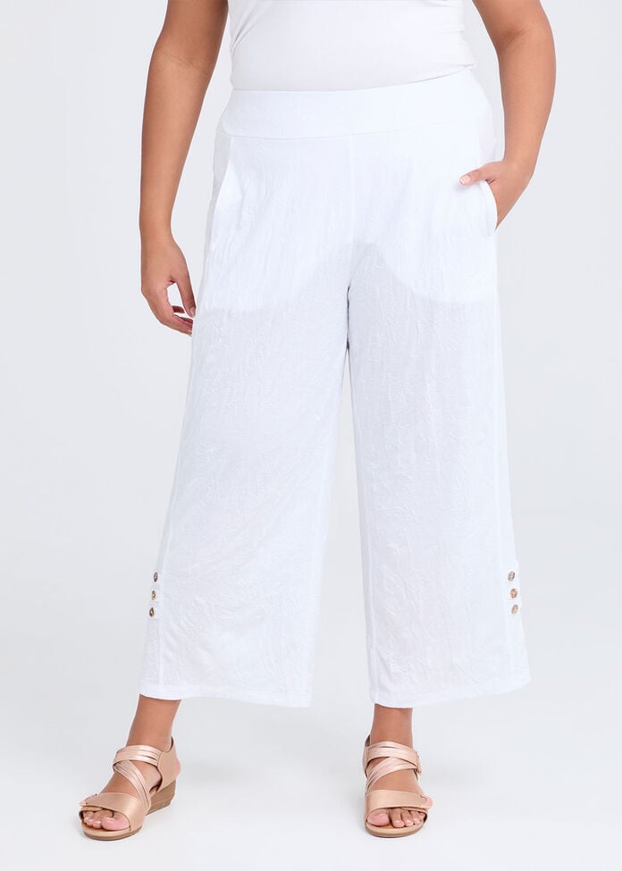 Button Detail Kiss Crush Pant, , hi-res