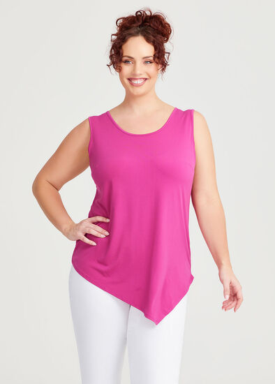 Plus Size Luna Mix Media Tank