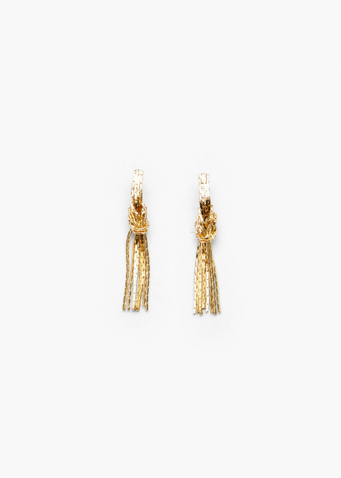 Snake Chain Earrings, , hi-res
