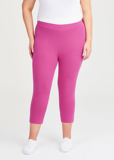 Plus Size Good Earth Australian Cotton Crop Legging