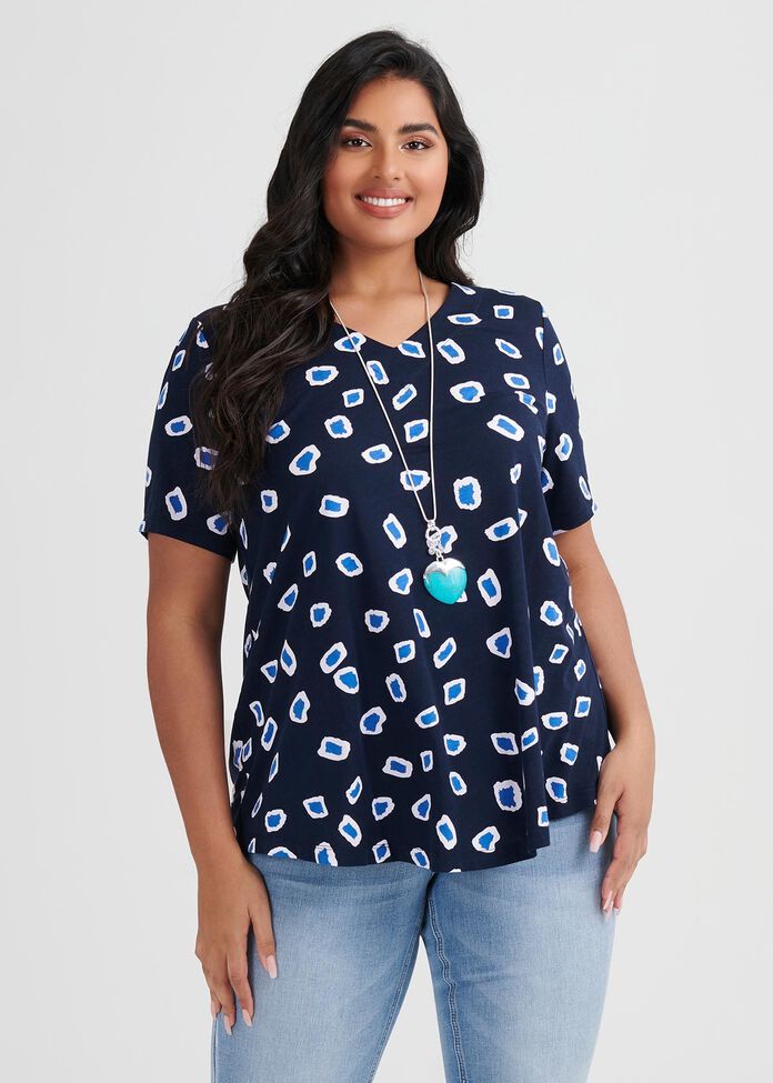 Cotton Mix Tide Top, , hi-res