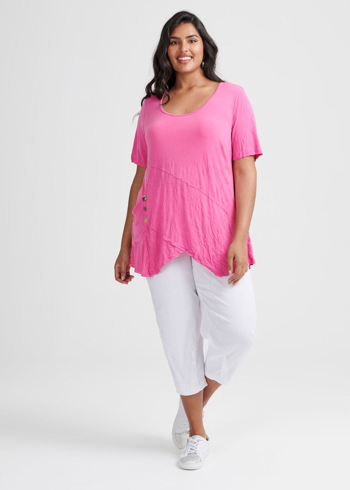 Shop Plus Size Visage Luna Top in Pink | Taking Shape AU