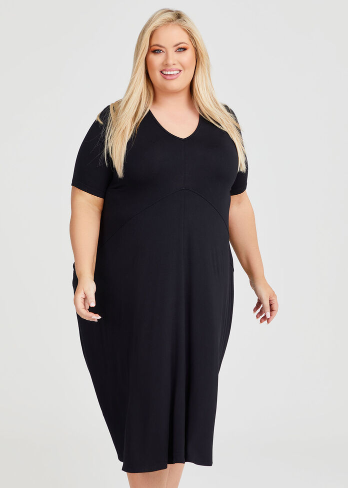 Bardot Swing Bamboo Dress, , hi-res