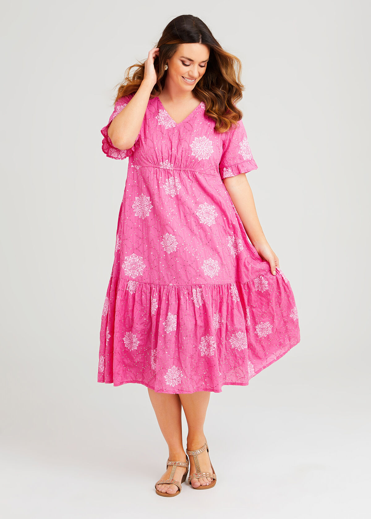 cotton sundress size 18