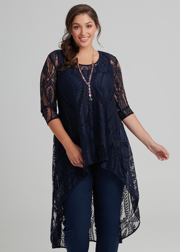 Lou Lou Lace Tunic, , hi-res