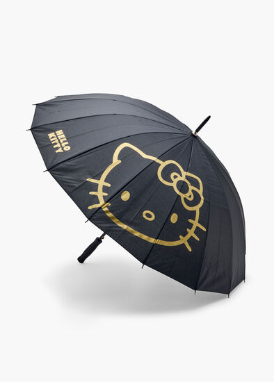 Hello Kitty Black Umbrella