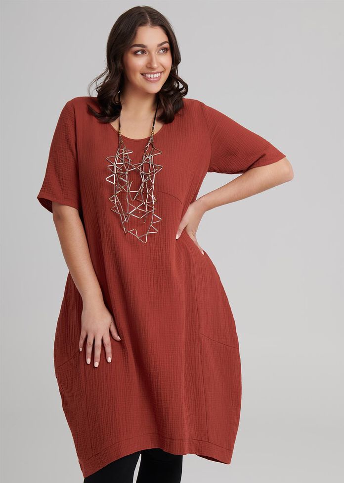 Cotton Mellieha Dress, , hi-res