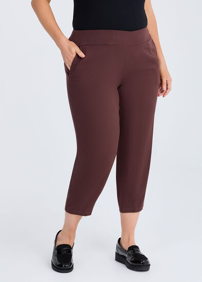 Plus Size Lantern Natural Pant