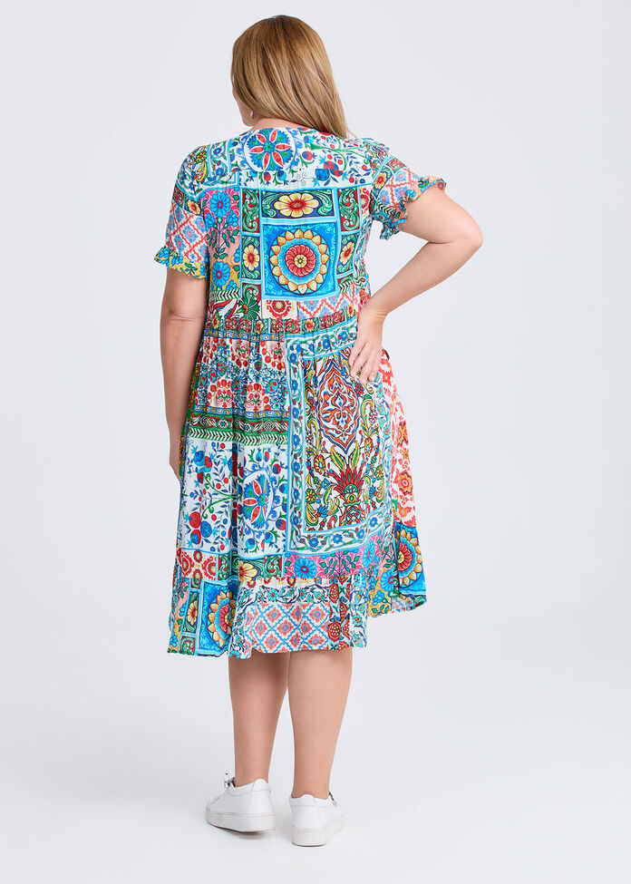 Float Away Organic Ruffle Dress