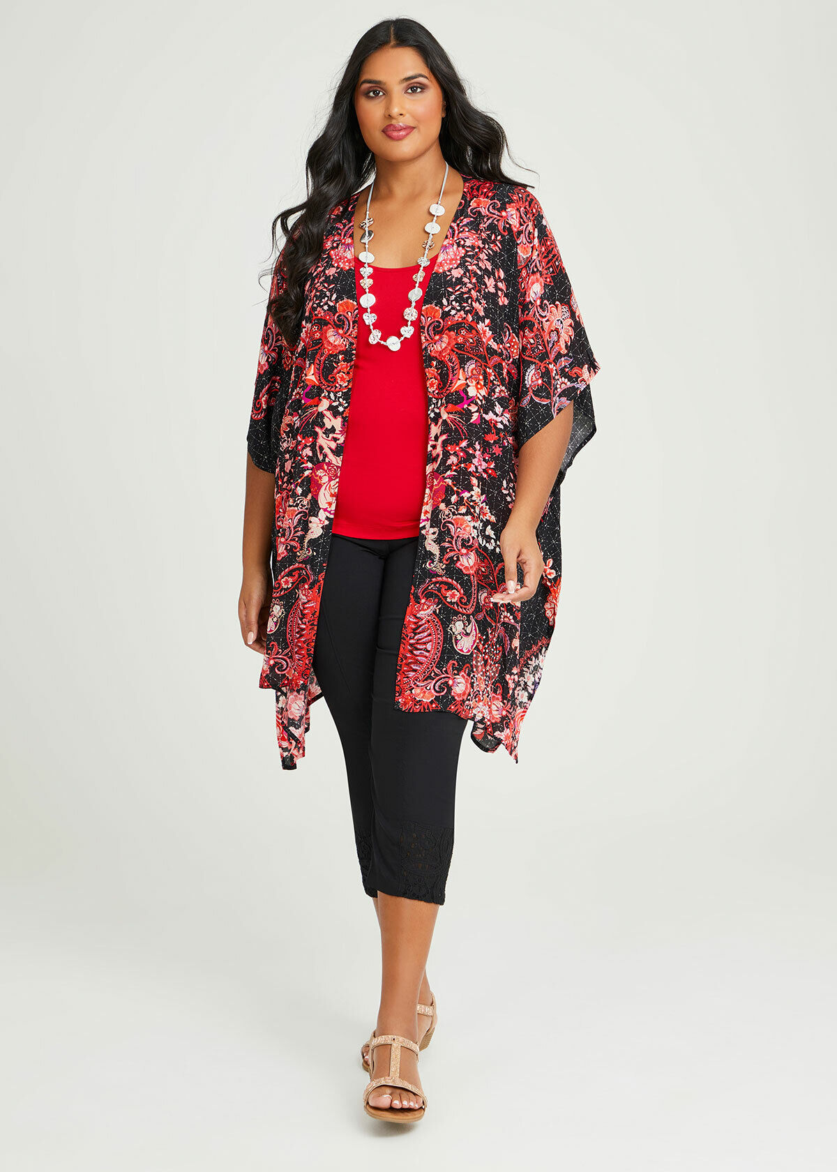 Rae floral jacket kimono online