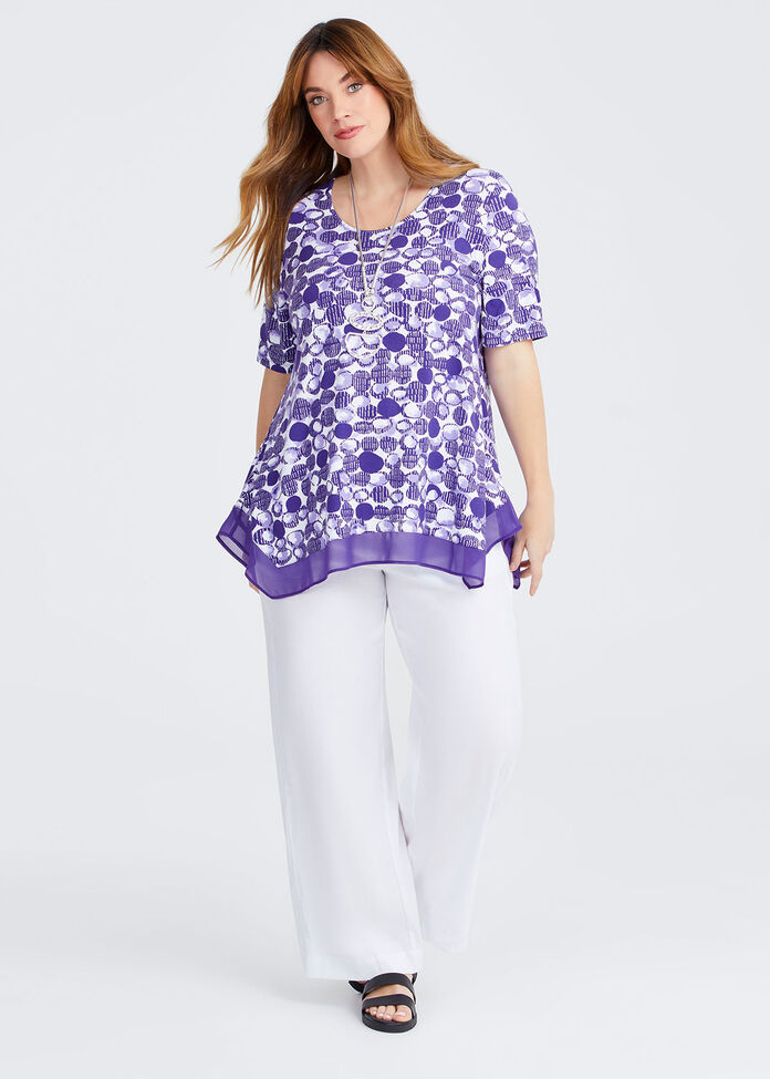 Foil Spot Natural Top, , hi-res