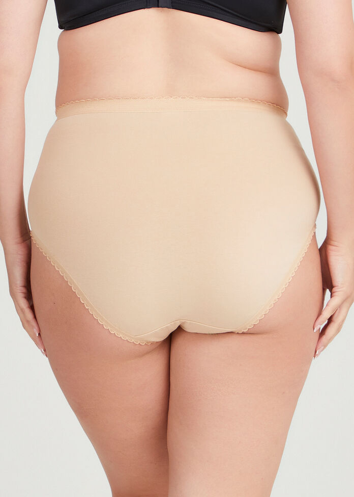 5 Pack Cotton Solid Briefs, , hi-res