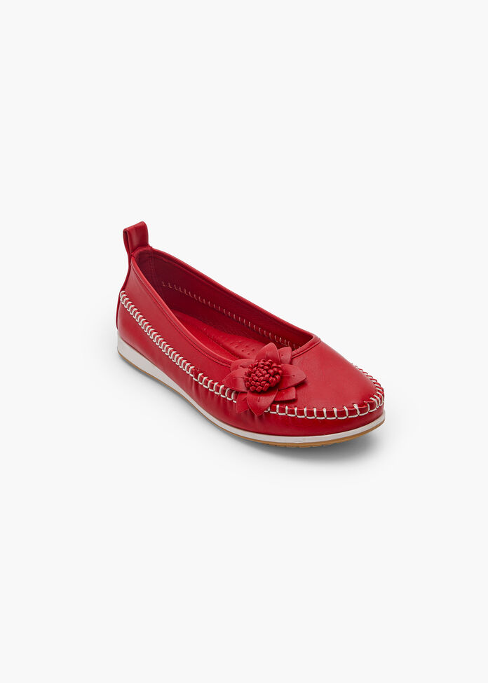 Flower Ballet Flat, , hi-res