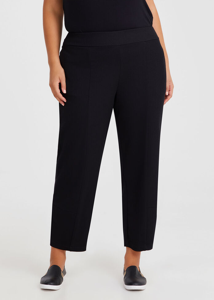 Textured Lantern Pant, , hi-res