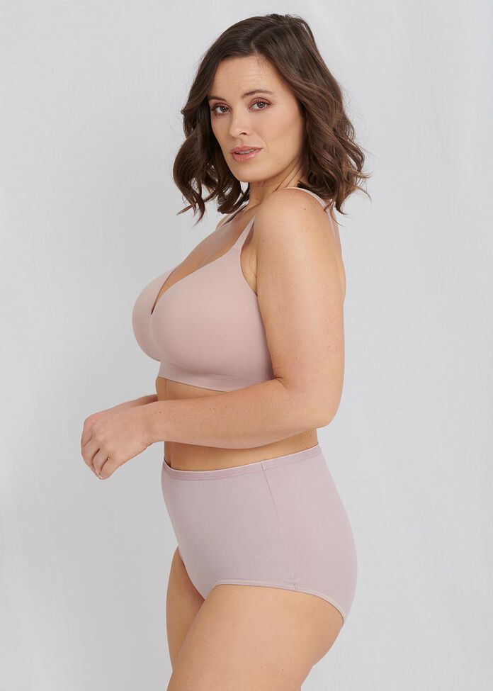 Shop Plus Size Soft Contour Wirefree Bra in Pink