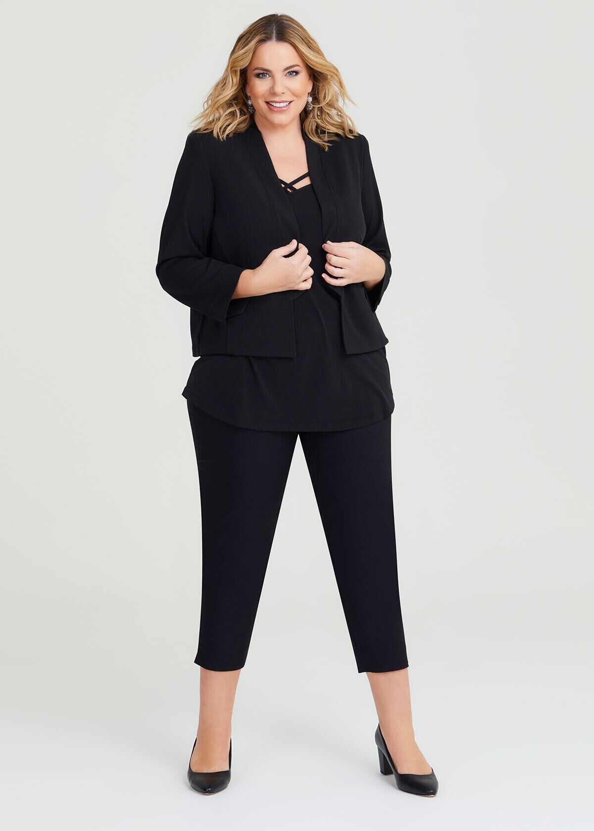 Plus size formal best sale pants for ladies