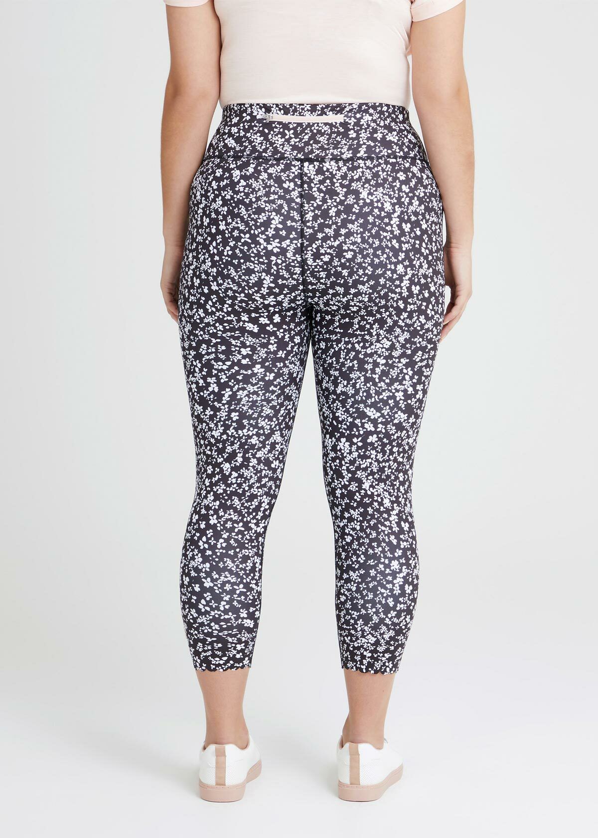 Shop Ditsy Crop Active Legging in Print 
