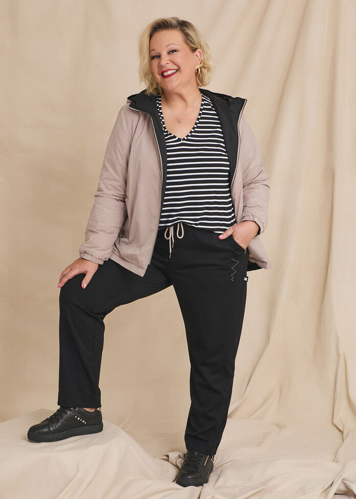 Ponte Celia Stitch Detail Pant, , hi-res