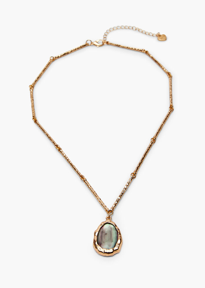 Teardrop Short Necklace, , hi-res