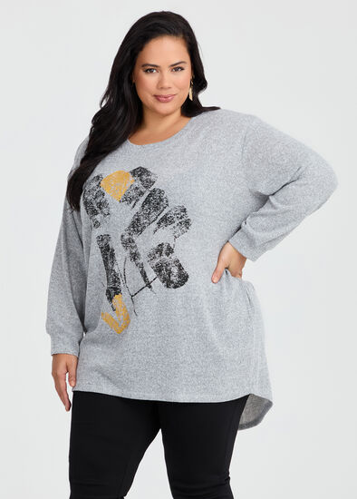 Plus Size Grace Print Tunic