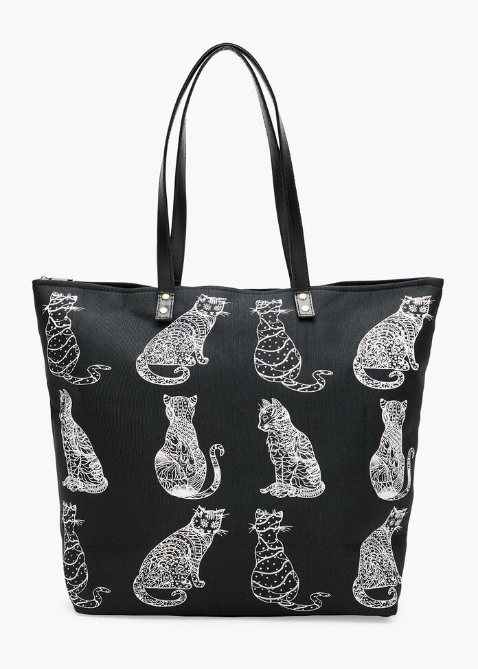 Cat Tote Bag, , hi-res