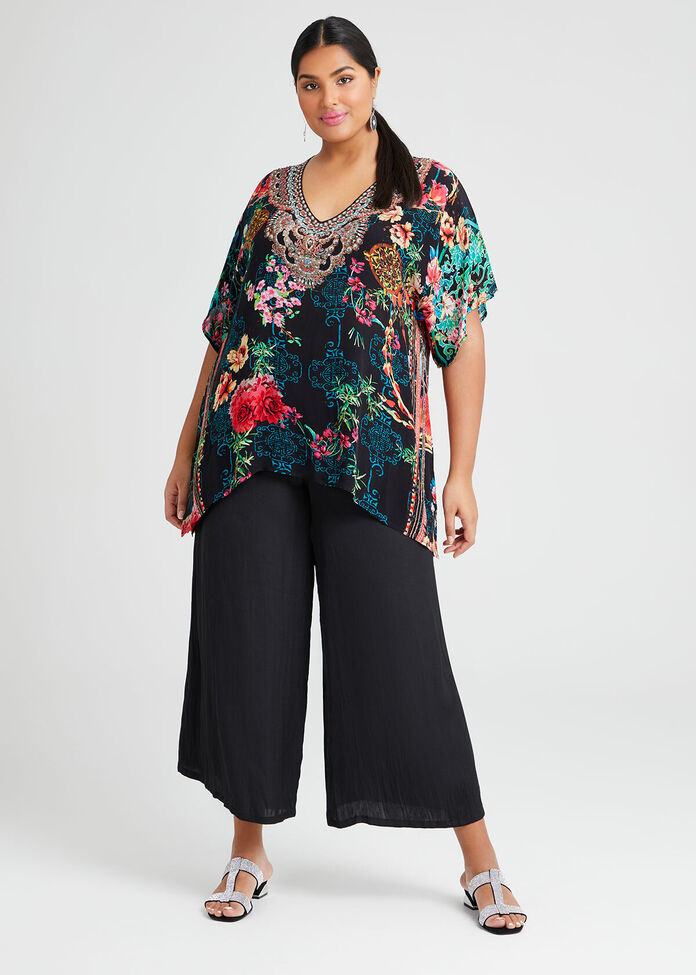 Shop Plus Size Luxe Talk Of The Town Pant in Black | Taking Shape AU