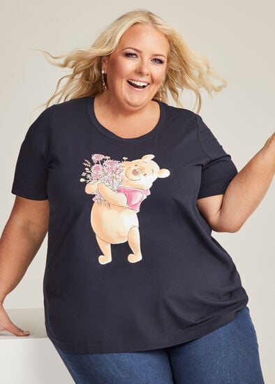 Plus Size Winnie The Pooh Tshirt