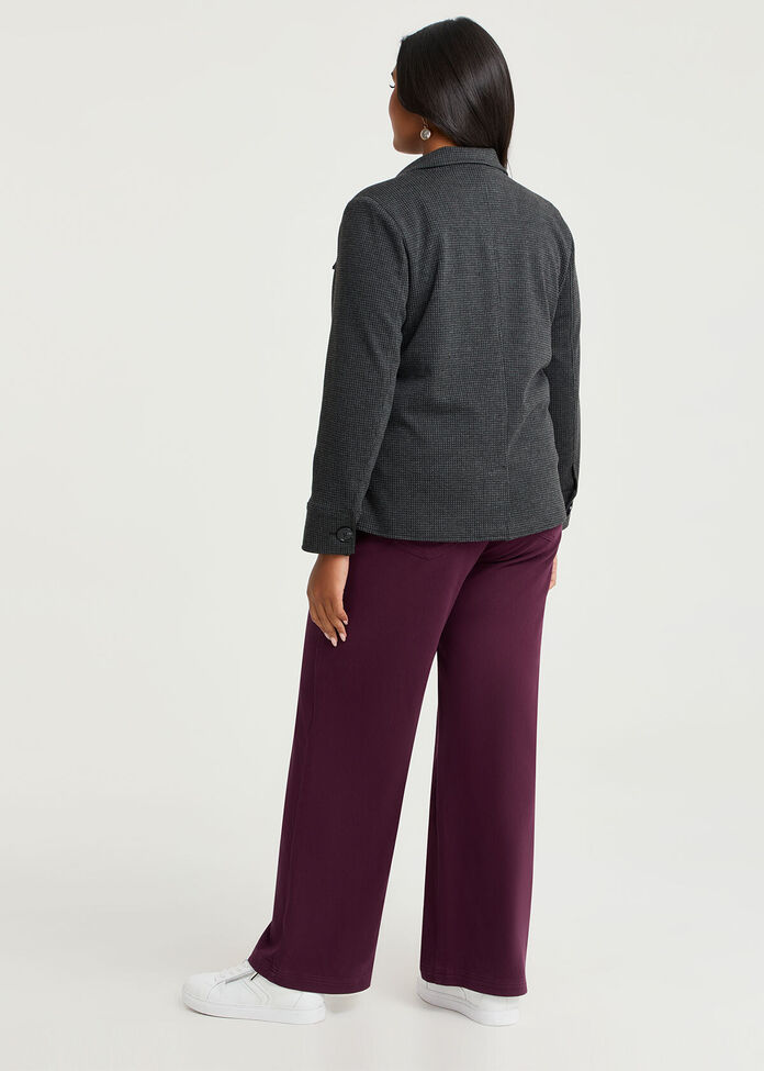 Houndstooth Patch Pocket Jacket, , hi-res