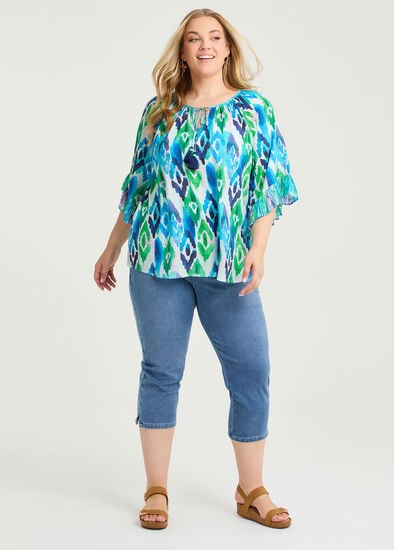 Plus Size The Best Friend Capri Jegging