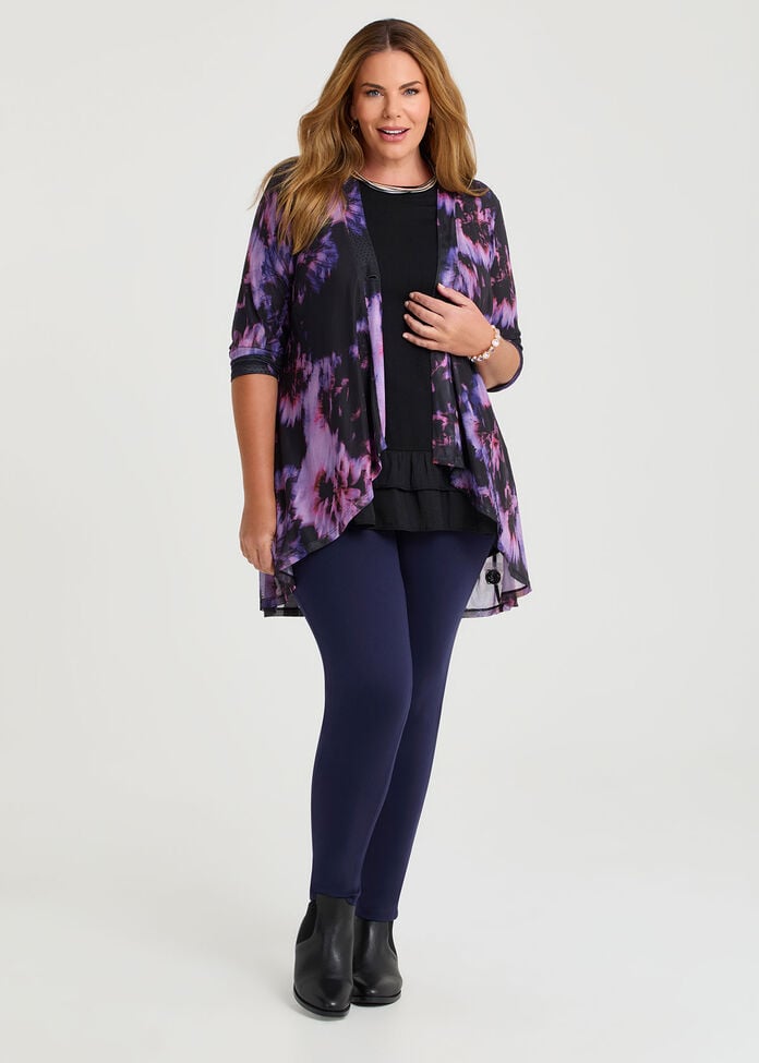 Misty Drape Cardigan, , hi-res