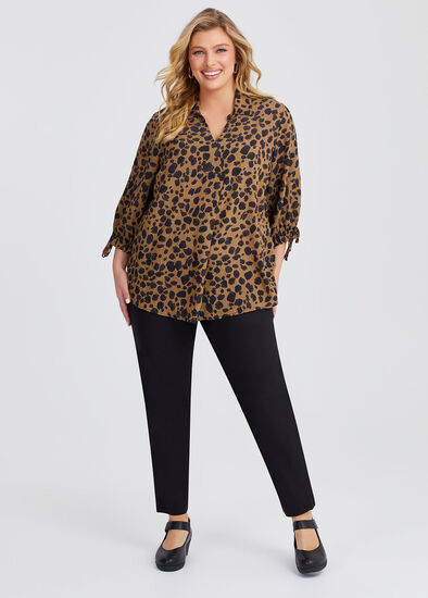 Plus Size Editorial Slim Trouser