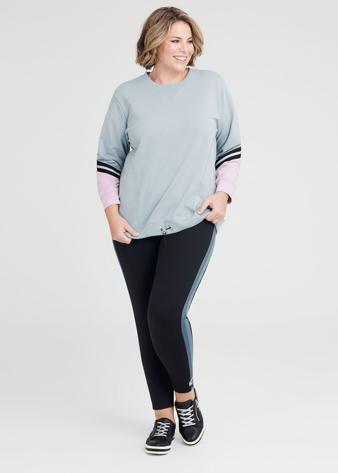 Panneled Active Legging, , hi-res