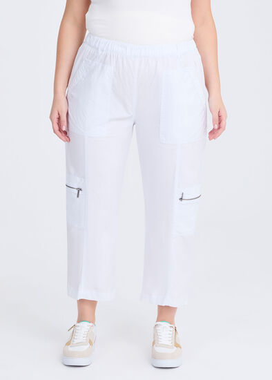 Plus Size Castaway Cargo 3/4 Pocket Pant