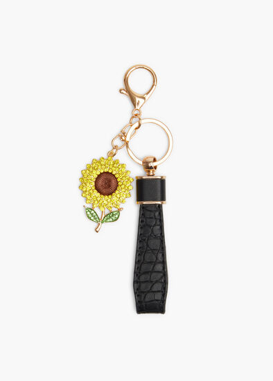 Sunflower Bag Charm