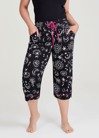 Plus Size Bamboo Celestial Pyjama Pant