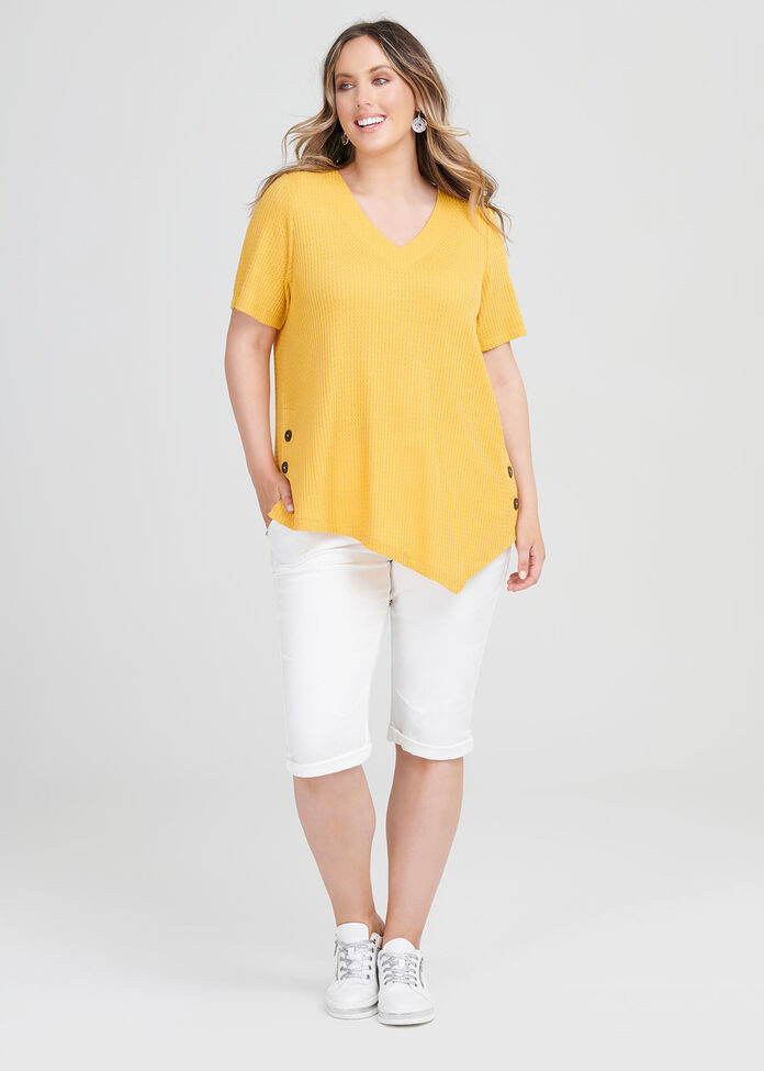 Summer Waffle Top, , hi-res