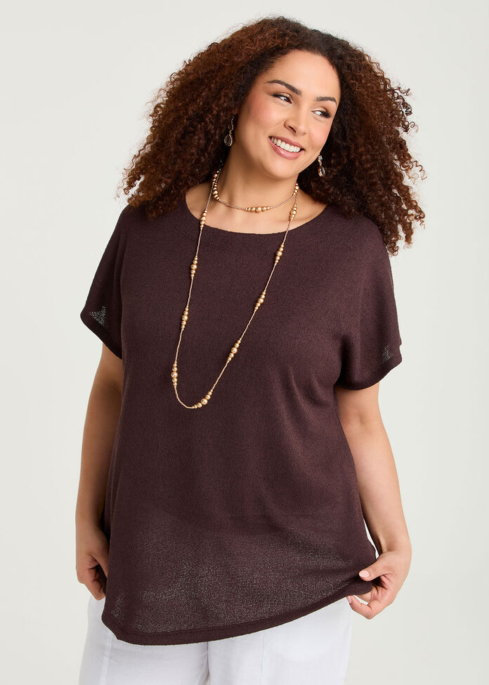 Lena Gauze Overtop, , hi-res
